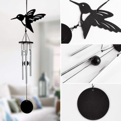 Metal Wind Bell Hanging Ornament Gifts Garden Outdoor Door Window Decor Wind Chimes -Vest Shirt Sales 2d0f6a20 a1e2 4c0f 89c0 6c59cd5014c2