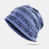 Unisex Cotton Geometric Striped Horizontal Broken Hole Double-layer Breathable Fashion Brimless Beanie Hat -Vest Shirt Sales 36b3101e 2b62 46c1 967c 939b24cf5f48