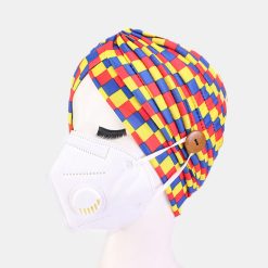 Printed Multi-colored Beanie National Style Button Mountable Ears Prevent Strangulation -Vest Shirt Sales 43d2df84 acdc 48a3 b835 7a4bd6c381cc