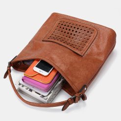 Women Laser Cut Bag Tassel Rivet Tote Bag -Vest Shirt Sales 4a182aec 35cf 432e 8d5c 73ecbaa0dcff