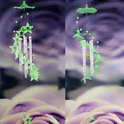 Luminous Acrylic Wind Chime Gift Crystal Plastic Windbell Home Door Window Hanging Pendant Decor -Vest Shirt Sales 4c7f162d 7553 4ce5 9907 ab59d2095632