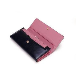 Vintage Elegant Waxy PU Leather Wallet -Vest Shirt Sales 552b99b5 a662 4c8c b704 c409a6b5c6cc