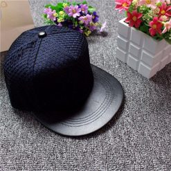 Men Women Mesh Leather Baseball Cap Flat Brimmed Hip-hop Hat -Vest Shirt Sales 577818d0 9b86 93f4 f60b 029c0a51936d