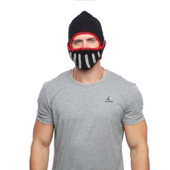 Warrior Knit Hat Gladiator Handmade Knit Mask Cap -Vest Shirt Sales 69a26ef925e4aadb672117a436576dab