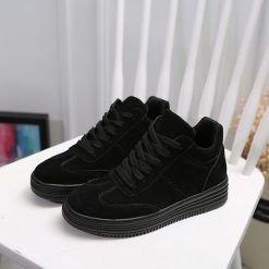 Pure Color Platform Lace Up Sport Casual Shoes For Women -Vest Shirt Sales 6dabe868 b026 4a8b b325 7e31fed291de