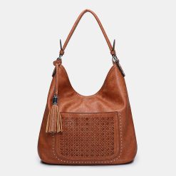 Women Laser Cut Bag Tassel Rivet Tote Bag -Vest Shirt Sales 7165bbe7 eeb7 478a a995 b5bd36edeab2