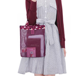 Honana HN-TB25 Travel Mesh Organizer Bag Large Beach Toiletry Storage Tote Bag -Vest Shirt Sales 7282ec99 a1da 4049 93d4 4a8776238dad