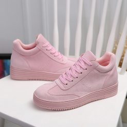 Pure Color Platform Lace Up Sport Casual Shoes For Women -Vest Shirt Sales 76ab6e73 a84c 4f79 8c8e 653b2bf8dbb5