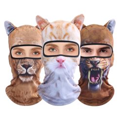 Unisex Cycling Bicycle Ski Mask 3D Animal Balaclava Hat Good Elastic Christmas Party Cap -Vest Shirt Sales 788bef17 35cd 4ec9 98ee 54ae979314b1