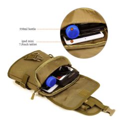 Men Women Outdoor Tactical Shoulder Bag Double Use Sports Hiking Multifunction Bag -Vest Shirt Sales 790eecf3 a285 4738 80d5 25217f3f2435