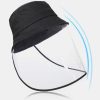 PVC Foldable Protective Mask Caps Anti-Fog Saliva Dust Droplet Full Face Fisherman Hats -Vest Shirt Sales 8236b23a 87d7 4cbe 85cf 23225a2c2c85
