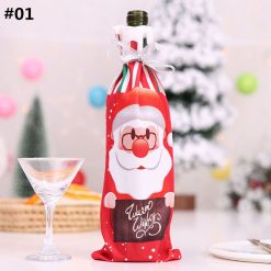 Table Decor Dinner Party Red Wine Christmas Santa Tree Bottle Cover Bag Sets Bottle 9 Table Decor Dinner Party Red Wine Christmas Santa Tree Bottle Cover Bag Sets Bottle -Vest Shirt Sales 85104663 0d25 4e47 ad45 846b388b2baa