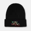 Christmas Unisex Acrylic Knitted Colorful Letters Pattern Embroidery All-match Warmth Brimless Beanie Hat -Vest Shirt Sales 8a857c8e 2f9c 4748 b53e 99ee70f4ff77