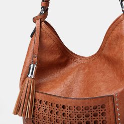 Women Laser Cut Bag Tassel Rivet Tote Bag -Vest Shirt Sales 8def3576 aee2 4027 b791 a30c29927b82