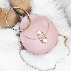 Women Concise Metal Ring Chain Shoulder Portable Handbag -Vest Shirt Sales a81af446 3ae0 4a7d 89ba 6ffc2213543d