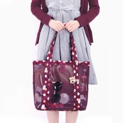 Honana HN-TB25 Travel Mesh Organizer Bag Large Beach Toiletry Storage Tote Bag -Vest Shirt Sales ad9c1b7c b45c 41fc 8d56 bec3185ddf72