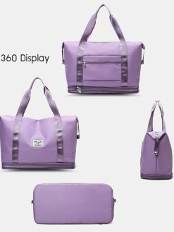 Oxford Large Capacity Dry And Wet Separation Two Layers Scalable Design Waterproof Anti-Scratch Duffel Travel Bag Yoga Gym Bags -Vest Shirt Sales ae355e80 985c 4b57 a65e 809890a505a1