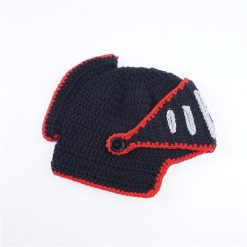 Warrior Knit Hat Gladiator Handmade Knit Mask Cap -Vest Shirt Sales b5995109d1373e26737e6fa555bb061f