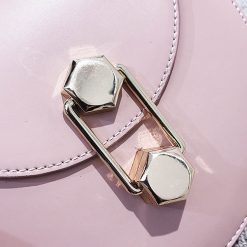 Women Concise Metal Ring Chain Shoulder Portable Handbag -Vest Shirt Sales bd76c23f c022 49a1 b837 280034376961