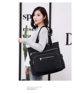 Fashion Casual Women's Handbag 2019 New One-Shoulder Ladies Nylon Light Luggage Bag Handbag -Vest Shirt Sales c2347d36 8985 43f4 822d a4e60ff51265