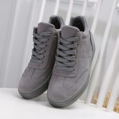 Pure Color Platform Lace Up Sport Casual Shoes For Women -Vest Shirt Sales c3075ca5 fe7a 4cb4 9dd1 620b872b0358