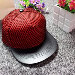 Men Women Mesh Leather Baseball Cap Flat Brimmed Hip-hop Hat -Vest Shirt Sales cd2752c7 e034 46ee 51f4 a14f849d5b4d
