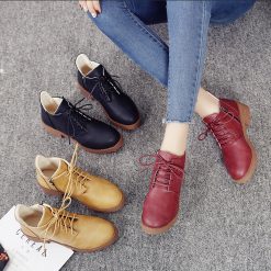 Stacked Heel Lace Up Ankle Boots -Vest Shirt Sales d3d30c6c 87f0 4c84 8268 a74751d7e4e2