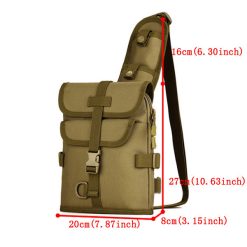 Men Women Outdoor Tactical Shoulder Bag Double Use Sports Hiking Multifunction Bag -Vest Shirt Sales eb6947f3 1b4a 44b3 8a0b 43454ee7b39d